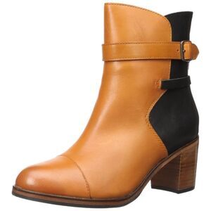 1883 BY WOLVERINE Women’s Brown and Black Leather 1000 Mile Bonny Pull-On Boots